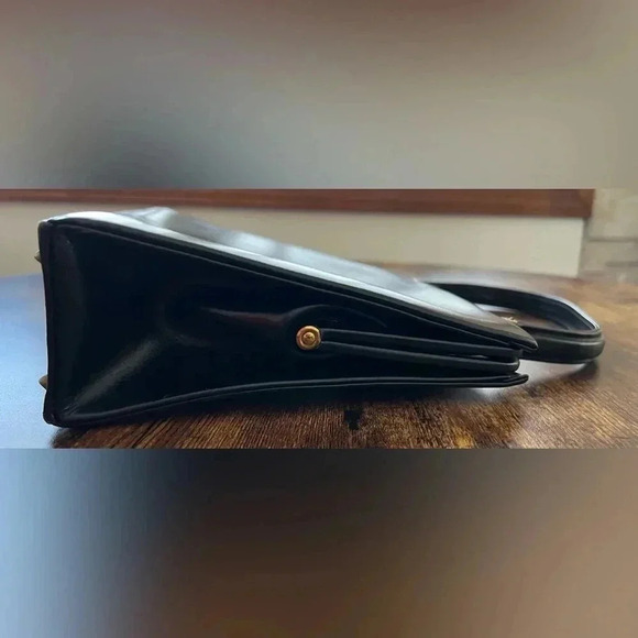 VINTAGE: ladies Made in France satchel handbag - Picture 13 of 16